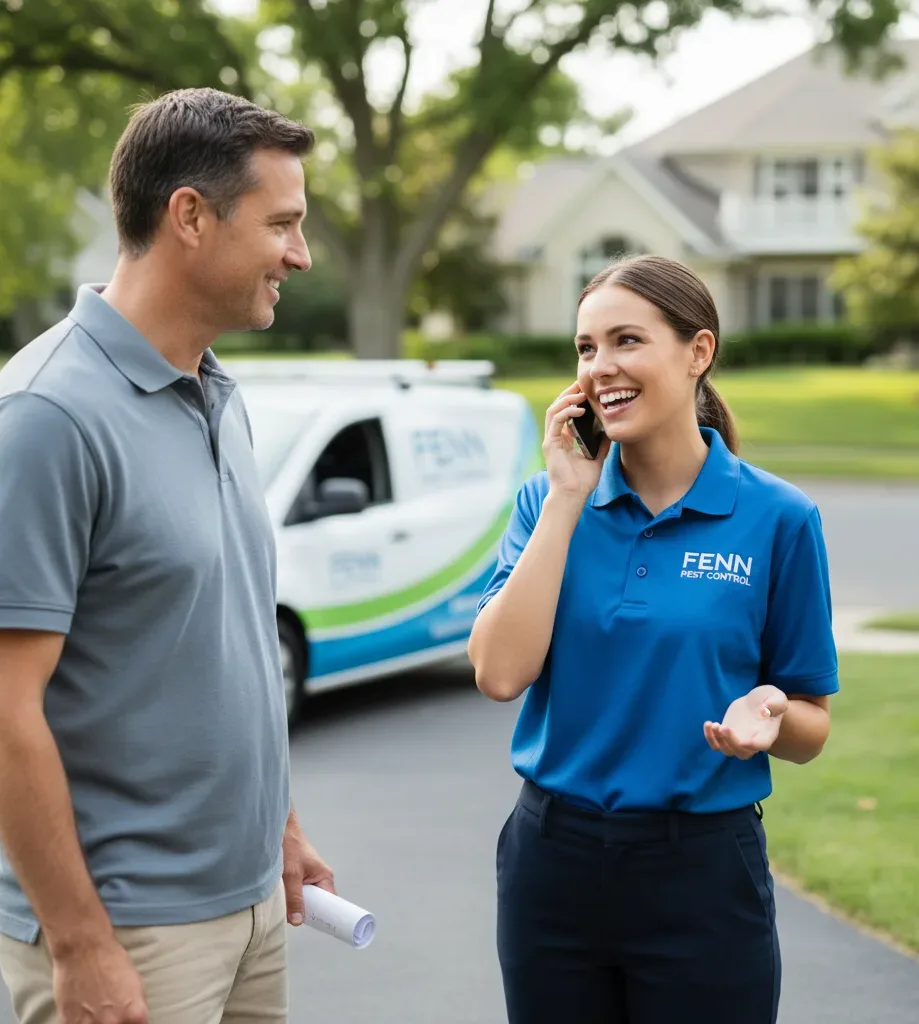 Fenn Pest Control customer support in Rocky Point